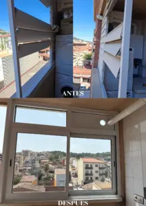 Cambio Celosías A Ventana