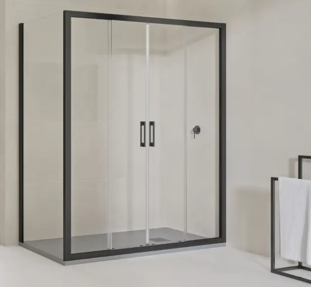 Proyecto de mamparas de baño a medida de Masque Vidre 119