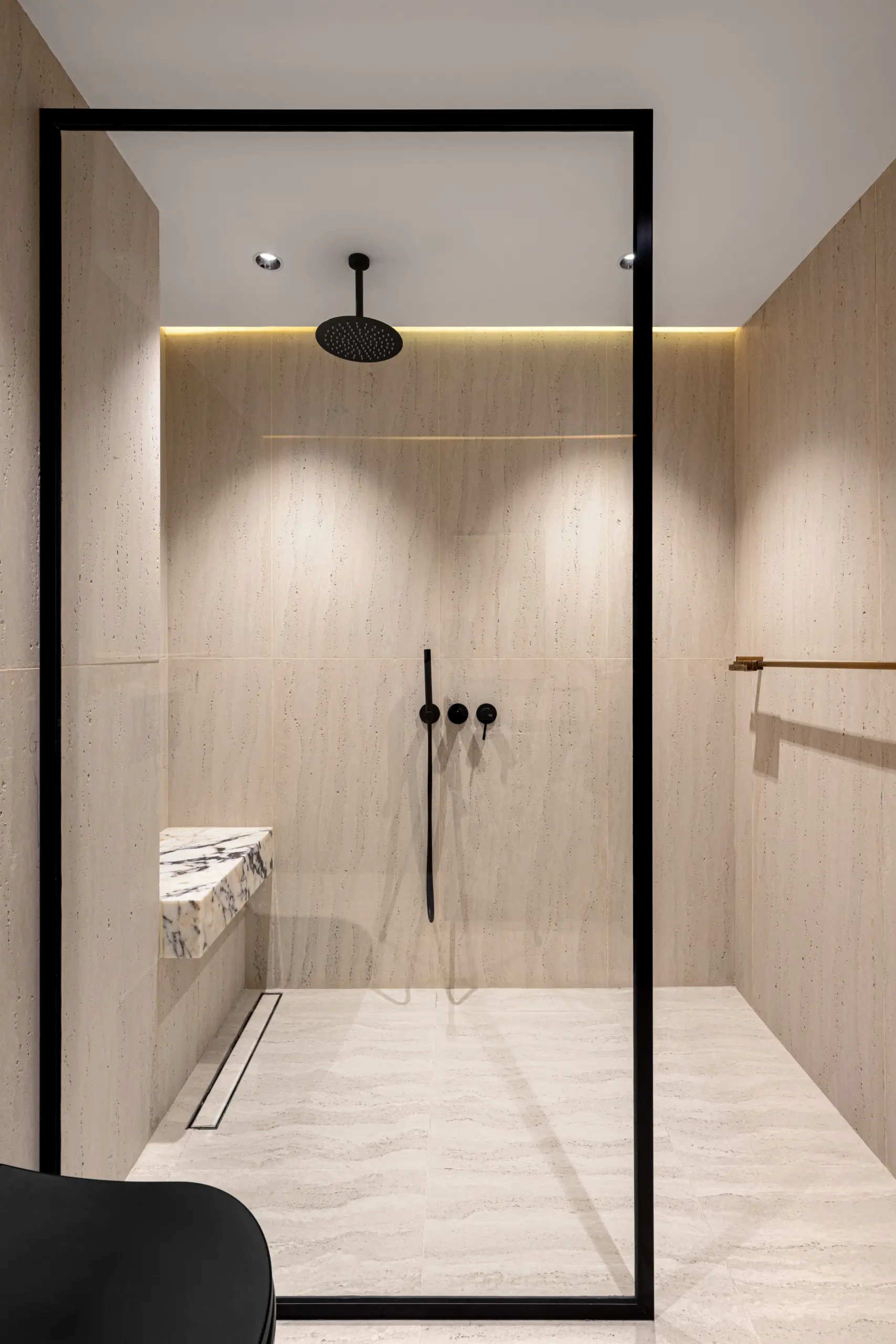 Mampara de baño a medida